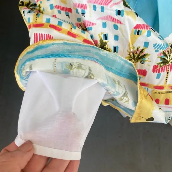 Talbots Santorini Print Skirt NWT Size 4 - Picture 14 of 16